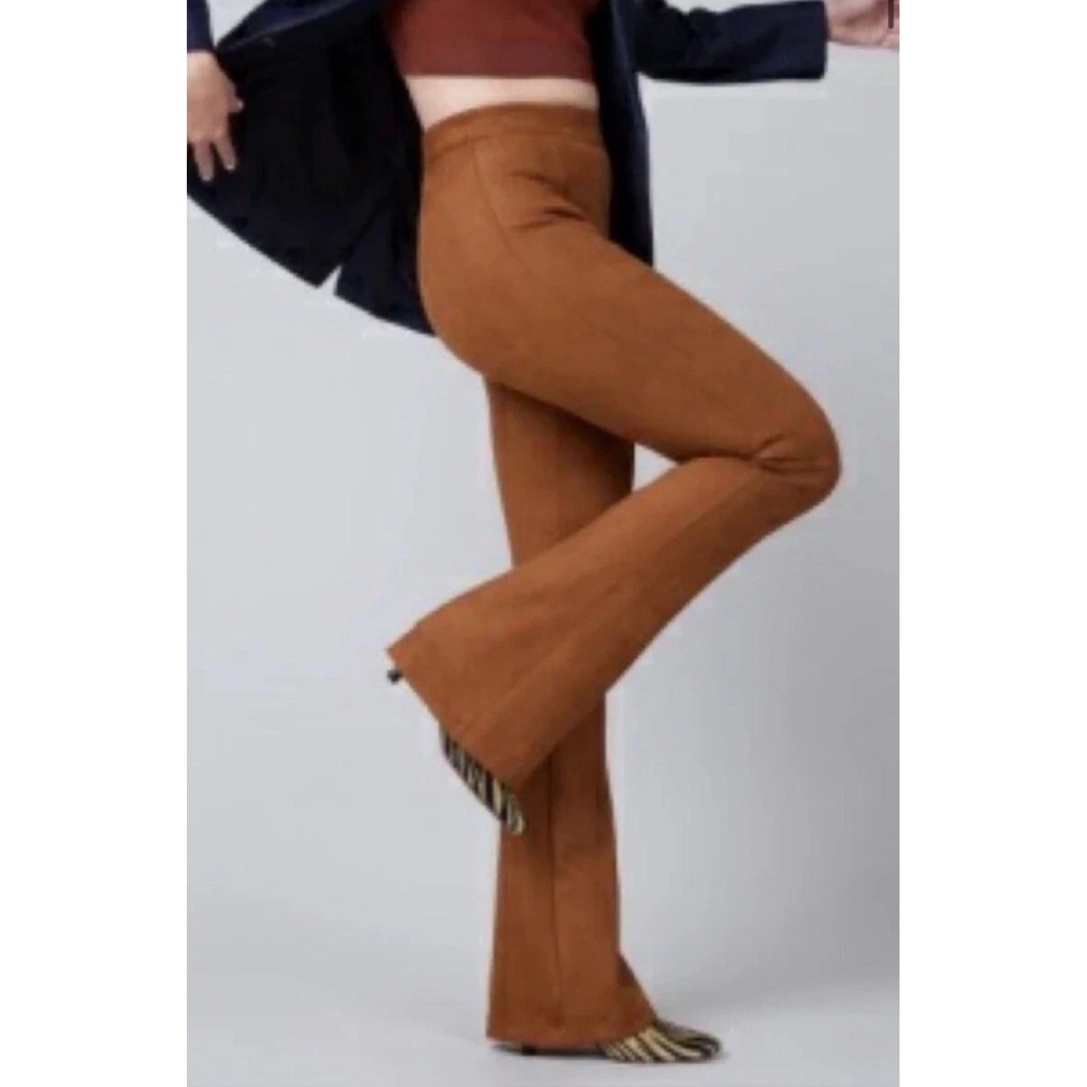 SPANX Women's Camel Brown Flare Leggings